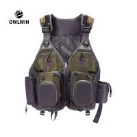 Owlwin fishing life jacket life vest outdoor sport men breathable safety survival utility vest Buy foam Buoyancy function