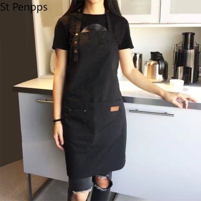 【CW】 Apron Restaurant Woman   Chef Man - New Fashion Canvas Aliexpress