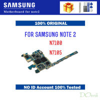 16กิกะไบต์รุ่นยุโรปปลดล็อคและ100% กระดานหลักเดิมสำหรับ Samsung Galaxy Note 2 N7105/N7100เมนบอร์ดที่มีชิป