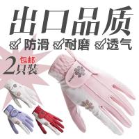 J.LINDEBERG Titleist FootJoy Korean □ Golf gloves womens golf womens hands non-slip wear-resistant breathable hand guard export Korean version of GOLF gloves