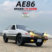 2023 โตโยต้า AE86 โมเดลรถ Hemetal เสียงและแสงสะท้อนจำลองรถรถสปอร์ตของเล่นเด็กคอลเลกชันเครื่องประดับ