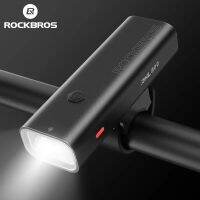 ROCKBROS Bicycle Light 800LM3000mAh Type-C Charging IPX6 LED Flashlight Handlebar Light MTB Road 5Modes Cycling Lamp Accessories