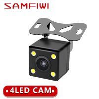 【JH】 Car reversing camera 4 Infrared night vision rear view automatic parking monitoring video backup Wide