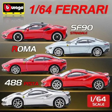 Bburago 1:24 Scale Ferrari 488 PISTA STRADALE Alloy Luxury Vehicle