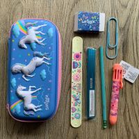 เซ็ตกล่องดินสอ Smiggle small hardtop SET-blue unicorn