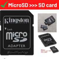 KINGSTON​*Micro.SD​card to​ SDcard. adapterตัวแปลงการ์ด