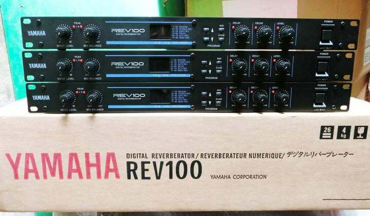 เอฟเฟคเสียงร้อง-yamaha-rev-100-เอฟเฟกต์ไมค์-ปรับเสียงร้อง-พูด-เครื่องดนตรี-เสียงหวานๆyamaha-rev100-digital-reverb-effect