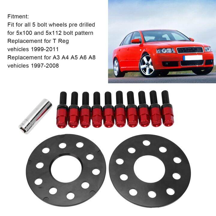 Hub Centric Wheel Spacer Kit, 57.1มม. Center Bore Hub Bore Wheel