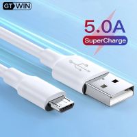 [HOT RUXMMMLHJ 566] สายไมโคร USB 5A สายชาร์จเร็วโทรศัพท์มือถือไมโคร USB สายเคเบิลสำหรับ Xiaomi Samsung Redmi Andriod สายเคเบิลต่อโทรศัพท์ข้อมูล Micro Usb