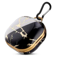 Luxury Electroplated Marble Earphone Case for Samsung Galaxy Buds Live Wireless Bluetooth Headset Protector Cover Box A