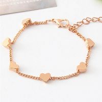 SL151 pulseras mujer Women Bracelets LOVE Heart Infinity Minimalist Jewelry Summer Beach Boho Bracelet Dainty HOT Selling