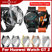 สำหรับ For Huawei Watch GT 2 46mm ป้องกัน case ชุบ tpu กันกระแทกป้องกันหน้าจอกรอบปกอุปกรณ์เสริมเปลือก for huawei gt2