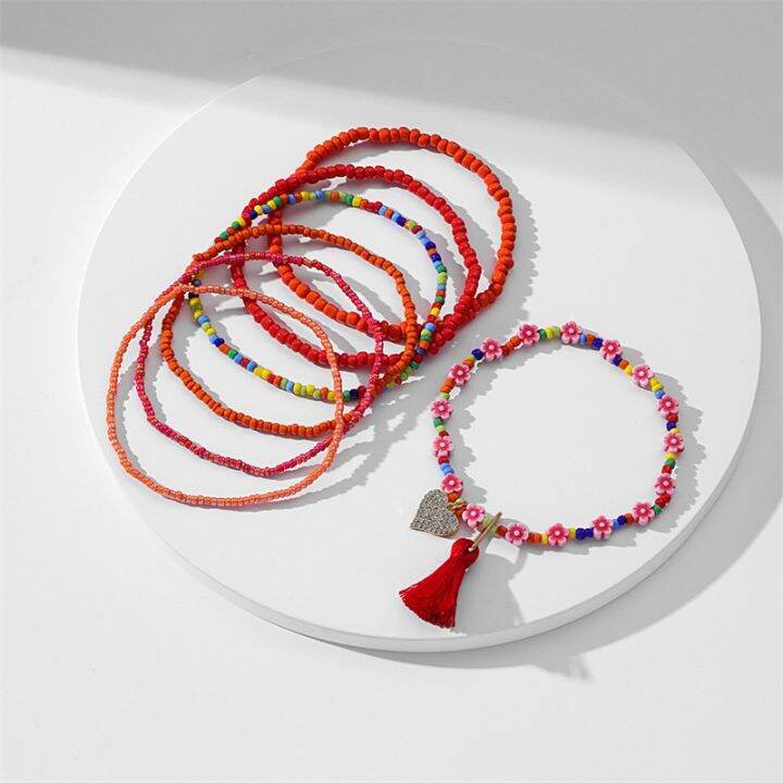 cod-cross-border-european-and-personality-all-match-rice-bead-anklet-set-simple-fashion-beach-footwear-wholesale