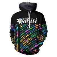 2023 style Polynesia Tahiti Island  3D Print Hoodie Casual Sweatshirts Men/Women Hooded Brand Clothing Dropshipping Custom Wholesale