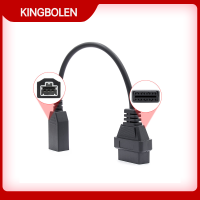 OBD2 แปลงสายเคเบิ้ลสำหรับฮอนด้า 3pin เพื่อ 16pin OBD2 เชื่อมต่อเข้ากันได้เครื่องมือวิเคราะห์เครื่องสแกนเนอร์ OBD OBDII ขยายสายเคเบิ้ล