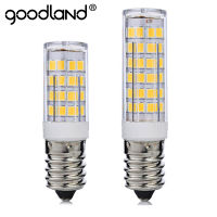 【⊕Good quality⊕】 yanjina85828158 โคมไฟ Led E14ขนาดเล็ก5W 7W Ac220v โคมไฟระย้า Smd2835ไฟฝักข้าวโพดแอลอีดีพวงกุญแจแฟนซีติดผนังตู้เย็นโคมไฟ6ชิ้น/ล็อต