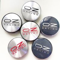 4PCS/Lot 6 COLORS 68MM OZ Racing Car Wheel Center Hub Caps Car Refitted Emblem Logo Dust Proof Cover