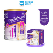 Lon Pediasure 1.6kg tặng Gối cao su non Pediasure