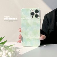 Green halo anti-drop phone case tpu silicone for apple iphone 11 12 13 14 pro max