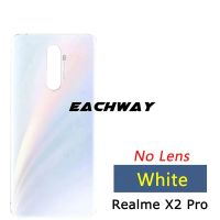 เคสฝาหลังปิดโทรศัพท์ประตูหลัง X2Pro X2 Realme Oppo Pro 6.5นิ้ว + อะไหล่เปลี่ยนฝาหลัง X2 Realme กระจกหลังเลนส์กล้องถ่ายรูปสำหรับ