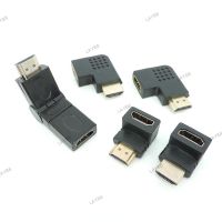 5 Types Male To Female Extender Converter Hdmi-Compatible Connector 90 270 Degree Adapter Video Cable Right Angle For HDTV TV 4K YB8TH