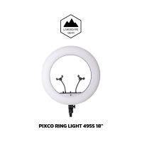 PIXCO Ring Light 495S  ขนาด 18″ ไฟ LED แต่งหน้า ไลฟ์สด แถมฟรี ขาตั้ง 186cm