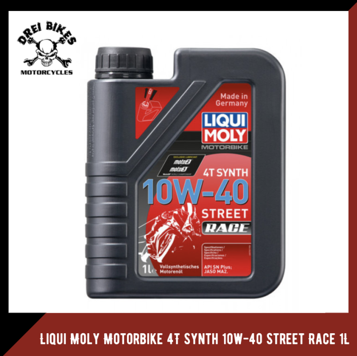 Liqui Moly Motorbike 4T Synth 10w-40 Street Race 1L Lazada PH