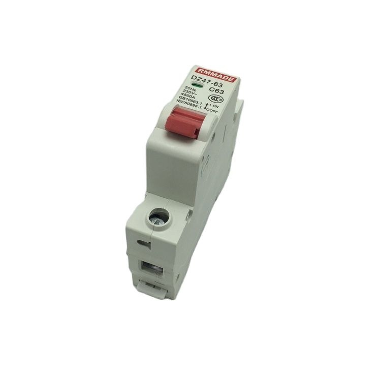 DZ47-63 2 P Mini Circuit Breaker Cutout Switch Breaker 400VAC 6A/20A 