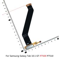 ชิ้นส่วนซ่อมสำหรับ Gt-p7500 Samsung Galaxy Tab 10.1ชาร์จ P7510ขั้วต่อชาร์จพอร์ตสายเคเบิลงอได้ V1.6d ไมโครโฟนพร้อมไมโครโฟน