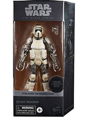 ZZOOI Star Wars Black Series The Mandalorian Scout Trooper Carbonized Collection Exclusive Figure Set  Action Figure Gift