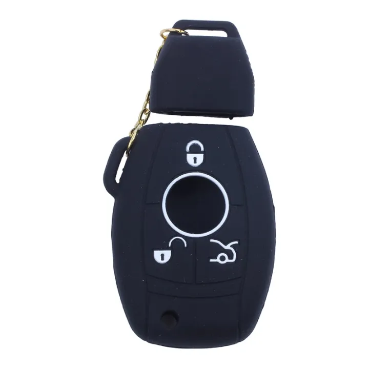Silicone Cover Skin Jacket for MERCEDES BENZ Smart Key Black Lazada PH