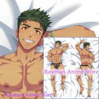 Anime Aiden Flynn Camp Buddy ปลอกหมอนร่างกายขนาดพิมพ์สองด้าน