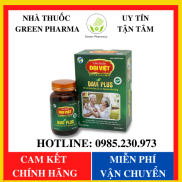 CHÍNH HÃNG GIÁ SỈ Tảo Xoắn Spirulina Đại Việt DAVI PLUS 200 viên - Green