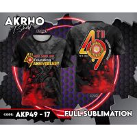 2023 newAKP Frat Shirt Alpha Kappa Rho Fraternity 49th Anniversary Full Sublimation 3D T-Shirt Summer Short Sleeve Tee