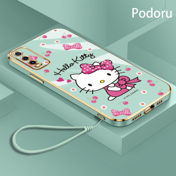 เคส-vivo-y20-y20i-y20s-u1x-iqoo-เคส-y12s-y11s-y20a-y20-y20s-y20g-y30g-กรัมเคสเรียบง่ายสุดหรู-tpu-แบบนิ่มสำหรับ-hello-kitty