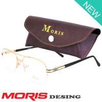 Moris แว่นตา รุ่น 2904 กรอบเซาะร่อง Square shape ทรงเหลี่ยม ขาสปริง วัสดุ สแตนเลส สตีล (สำหรับตัดเลนส์) กรอบแว่นตา สวมใส่สบาย น้ำหนักเบา ไม่ตกเทรนด์ มีความแข็งแรงทนทาน Gouging frame Eyeglass Spring legs Stainless Steel material Eyewear Top Glasses