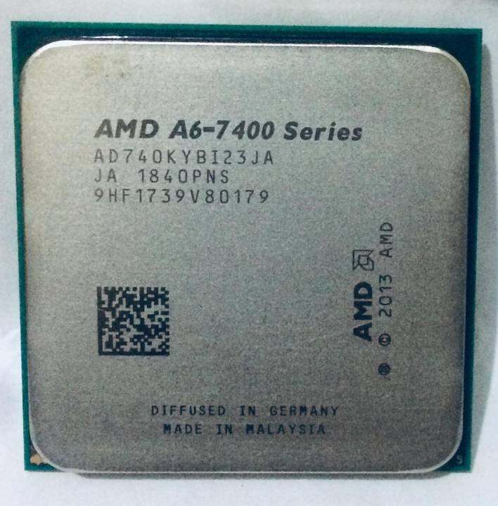 AMD A6-Series A6-7400K 3.5GHz Dual-Core CPU Processor 65W AD740KYBI23JA ...