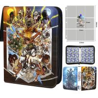 Anime Attack on Titan Cards Album Book Folder 400/900Pcs Zipper PU Leather Game Playing Trading Collection Card Binder Holder