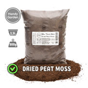 PEAT MOSS PEATMAN Rêu Than Bùn Sấy Khô, Giá Thể Hữu Cơ Ươm Mầm