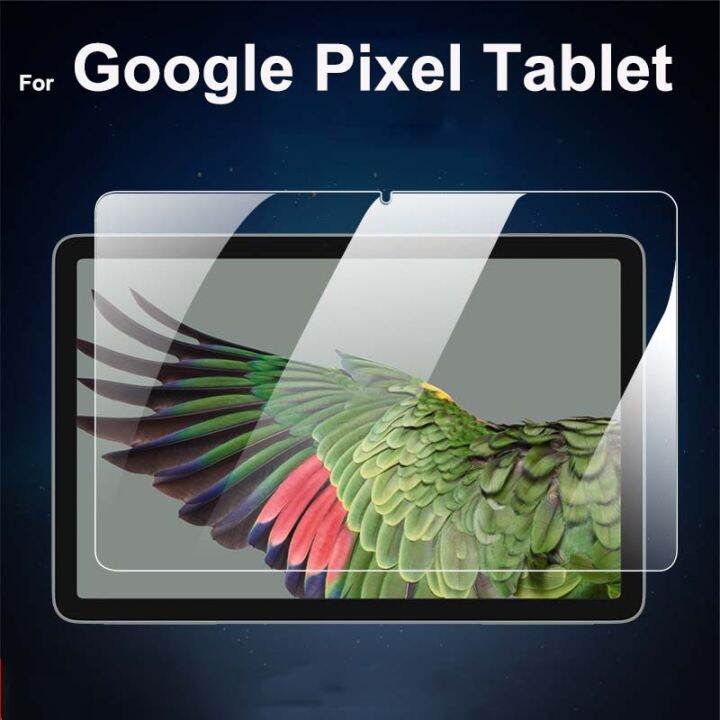 กระจกนิรภัยใสปกป้องหน้าจอสำหรับ-google-pixel-tablet-แท็บเล็ตฟิล์มป้องกัน-pixeltablet-ฟิล์มปกป้องหน้าจอเหนียวผิว