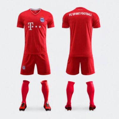 ♛☒✙  Bayern 2023 force ball clothes custom football suits tracksuit male children game training uniform lai wan mill