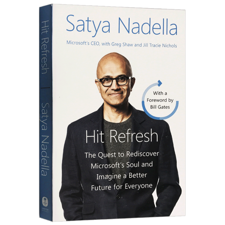 Hit Refresh CEO Satya Nadella Literary Books for Novel Lazada PH