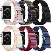 cfgbsdge Nylon Loop For Apple Watch Band 44mm 40mm 42mm 38/41mm 45mm Sport Elastic Bracelet iWatch Series 8 4 5 3 SE 7 6 Ultra 49mm Strap