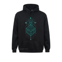 Men Classic Europe Hoodies Summer Sweatshirts Party Long Sleeve Magic Cube Totem Sacred Geometry Oversized Hoodie Clothes Size Xxs-4Xl