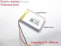 3.7V 800mAh 503050 Lithium Polymer Li-Po li ion Rechargeable Battery cells For Mp3 MP4 MP5 GPS mobile bluetooth [ Hot sell ] Makita Power