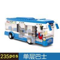 【SALE】 spechassgibrna19 รถบัสเมืองเทคนิคสหราชอาณาจักรลอนดอนอาคารบล็อกโรงเรียนยานพาหนะเพื่อนแต่งงานรถการจราจรอิฐสองชั้นของขวัญสาว