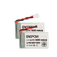 2 pcs-3.7 V 500 mAh แบตเตอรี่ Lipo UAV เหมาะสำหรับ Syma X5HW X5HC X5UW รีโมทคอนโทรล quadcopter SYMA รีโมทคอนโทรลเฮลิคอปเตอร์