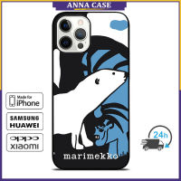 Marimekko306 Phone Case for iPhone 14 Pro Max / iPhone 13 Pro Max / iPhone 12 Pro Max / XS Max / Samsung Galaxy Note 10 Plus / S22 Ultra / S21 Plus Anti-fall Protective Case Cover