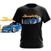 เสื้อผ้าฝ้าย 100% สําหรับ Toyota Supra PremiumS-5XL