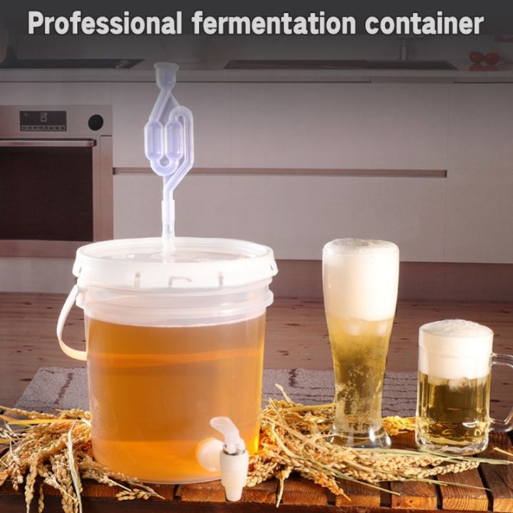 plastic-bucket-for-wine-fermentation-leakproof-container-beer-fermenter-with-airlock-faucet-and-lid